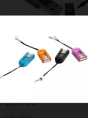 Lector De Memoria Micro Sd Adaptador Usb Pendrive 2.0