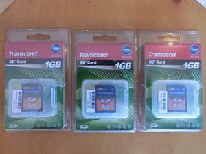 Memoria Sd 1gb - Marca Transcend