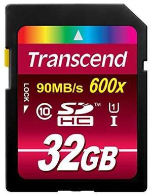 Memoria Transcend Sd 32 Gb Clase 10 Ultimate 90mbs 600x