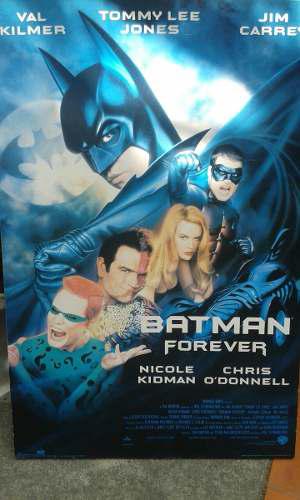 Afiche De Batman Forever.