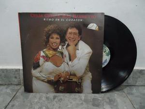 Celia Cruz Y Ray Barreto Lp Ritmo En El Corazon Vinil