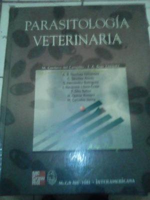 Libro De Parasitología Veterinaria En Físico