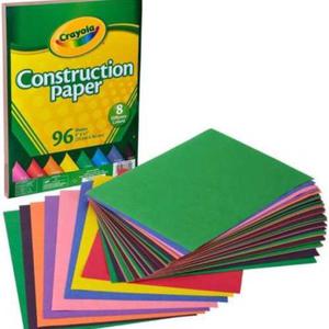 Papel Construcción Crayola Importado