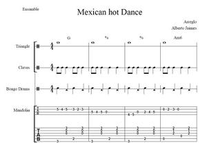 Partitura Mexican Hot Dance