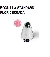 Boquilla Repostera No.28/2d Estrella Cerrada Standard