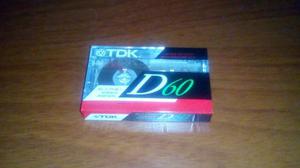 Cassette Tdk D 60 Nuevos