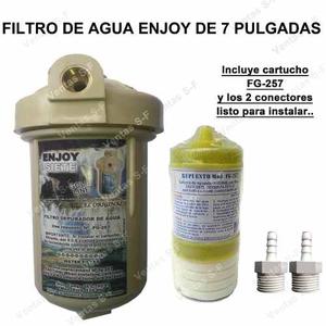 Filtros De Agua Enjoy + Cartucho Y Conectores + Ozono + Neve