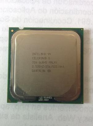 Procesador Intel Celeron D ghz 256k Cache 533mhz