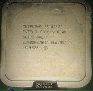 Procesador Intel Core Tm 2 Quad De 2,40 Ghz /8m/a