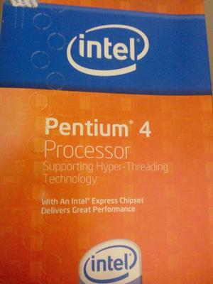 Procesador Intel Pentium 4 Ht Insiste  Ghz 800 Mhz 1mb