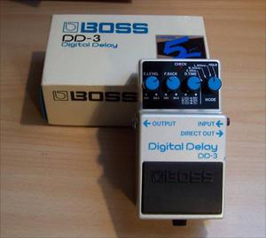 Boss Dd3 Digital Delay Pedal Para Guitarra