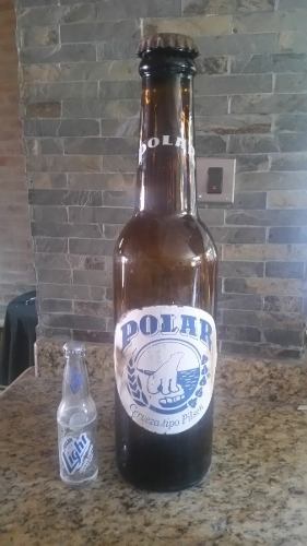 Botella De Cerveza Polar Decorativa