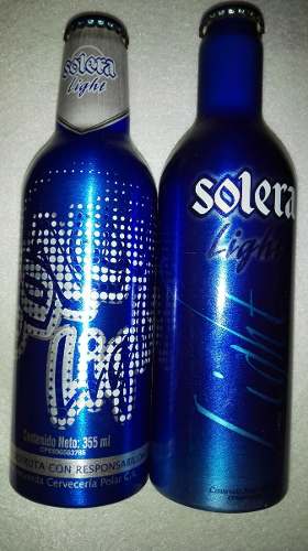 Botellas De Colección De Cervezas Solera Light