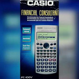 Calculadora Casio Financiera Fc-100v Original