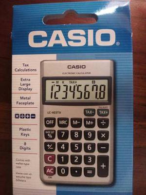 Calculadora Casio Mw5v Nueva Original