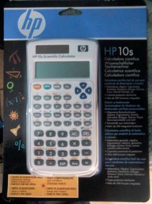 Calculadora Científica Hp 10s Sellada En Su Caja (7mm)