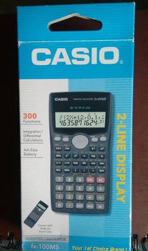Calculadora Cientifica Casio Fx 100ms