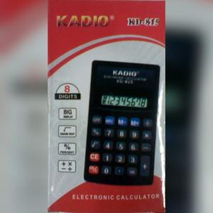 Calculadora De Bolsillo Kadio De 8 Digitos Con Bateria Aa