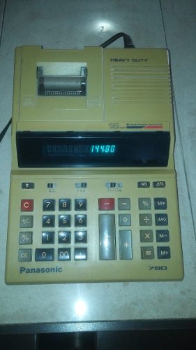 Calculadora Escritorio Panasonic 780hd Impresión A 2