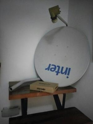 Decodificador+ Antena Inter Hd Satelital