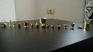 Figuras Ó Vasijas Miniaturas Coleccionable En Bronce Y