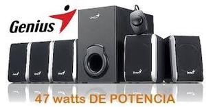 Home Theater Genus 5.1 Con Adaptador A 2.1