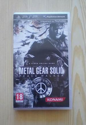 Mgs Peace Walker Psp