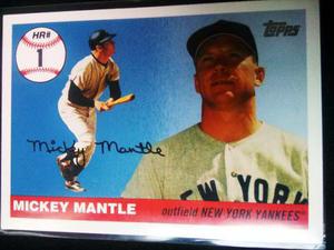 Mickey Mantle Topps  #mhr1
