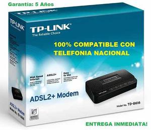 Modem Tp-link Internet Banda Ancha Td- + Pto Venta + Tie