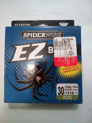 Naylon Multifilamento Spider Wire 30 Lb 110yardas 0.30mm