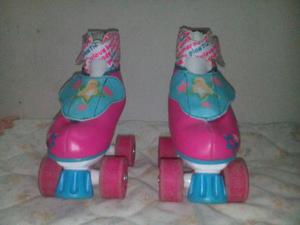 Patines De Niña Usados En Buen Estado