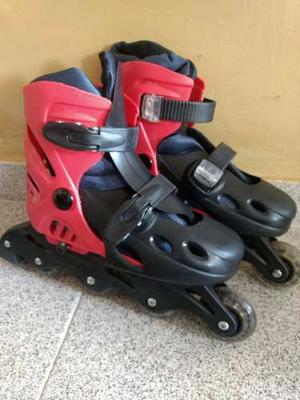 Patines En Línea Ajustables, Tallas De 39 A 42