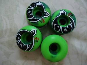Ruedas Pig Wheels Head-neon-green | 52mm Skate.