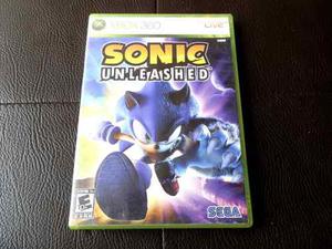 Juego Fisico Sonic Unleashed Para Xbox 360 Original Garantia