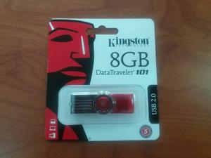 Pendrive 8gb Usb 2.0 Kingston 100% Original Data Traveler