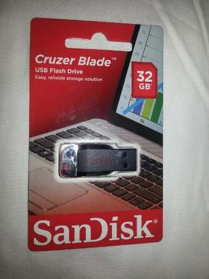 Pendrive De 32gb 2.0 Nuevo Marca Sandisk Original.