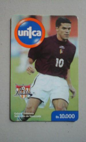 Sg2 Tarjeta Unica De Futbol De Gabriel Urdaneta