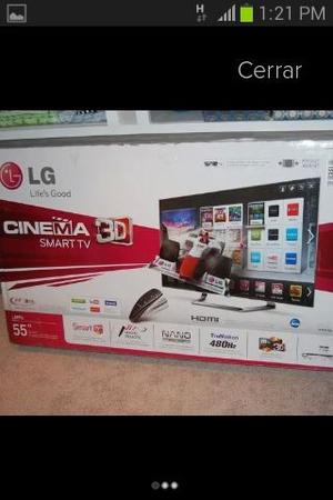 Tv Lg De 55 Pulgadas Smart Tv Cinema 3d Serie 