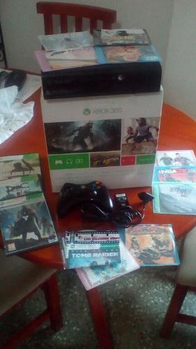 Xbox 360 Slim E 4gb + Chip Ltu + Juegos!!negociable