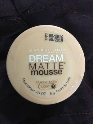 Base Mousse Maybelline 100% Original Y Nuevas