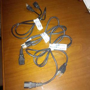 Cables De Poder Para Pc/monitor Variados