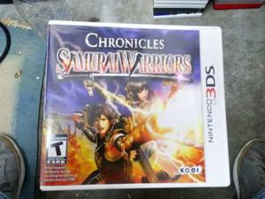 Juego Nintendo 3ds Chronicles Samurai Warriors