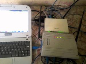 Modem Axess-tel Inter-net Ili-mitado Con Linea Listo Usar