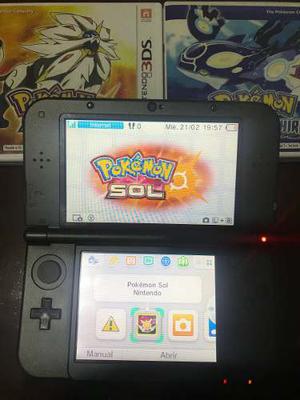 New 3ds Xl Juegos Pokemon Sol - Zafiro