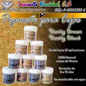 Pigmento Para Cejas A Base De Henna 100% Natural