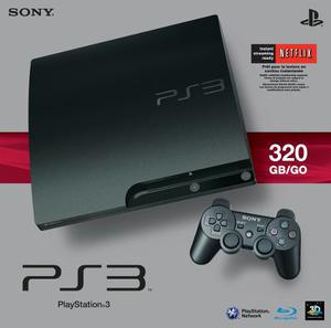 Playstation 3 Ps3 Nuevo Sellado 320gb+1 Control+1 Juego