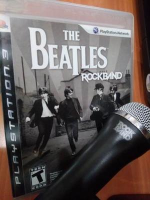 Rok Band: The Beatles (ps3) + Micrófono Rock Band