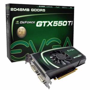 Tarjeta De Video Evga Geforce Gtx 550ti 2gb Ddr Ram