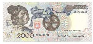 Billetes Escudo Portugal