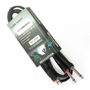 Cable Audio 2 Plug 1/4 Mono A 2 Rca Macho 1,8m Revolution